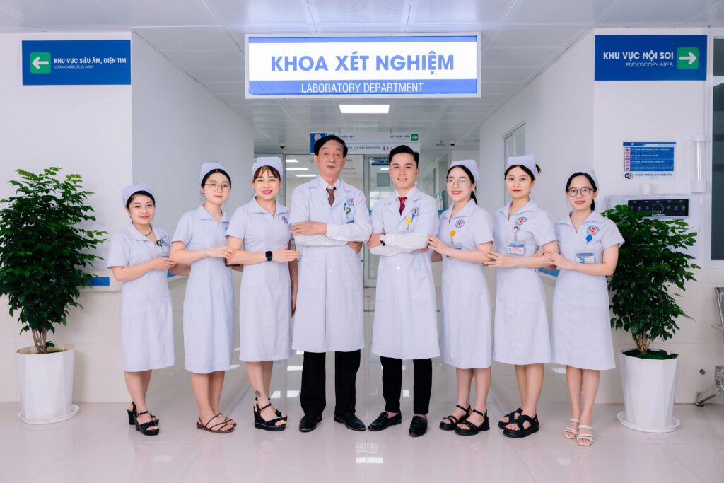 Khoa xét nghiệm Bệnh viện ngoại khoa 115 nghệ an