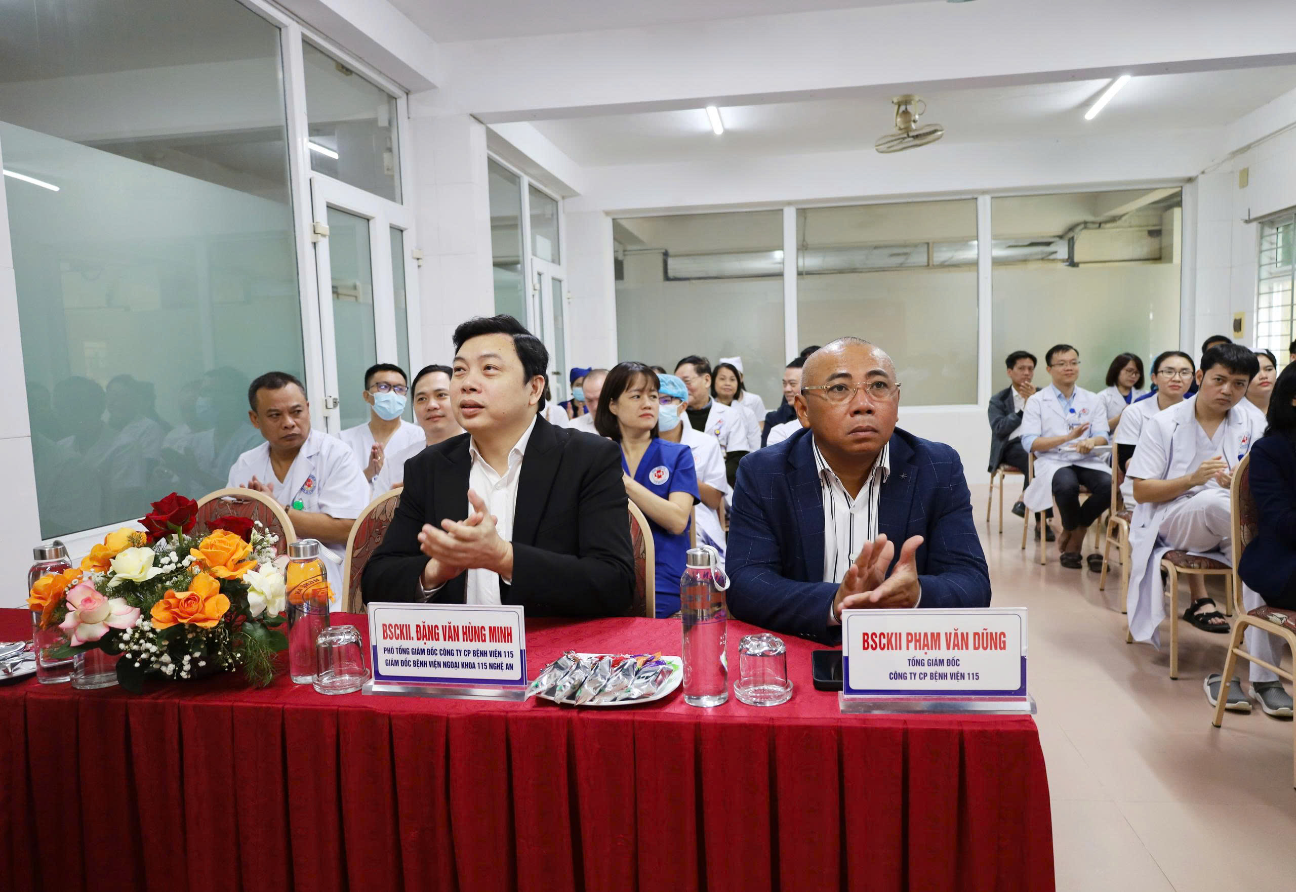 Công bố Quyết định Bổ nhiệm Phó Giám đốc Bệnh viện Đa khoa 115 Nghệ An